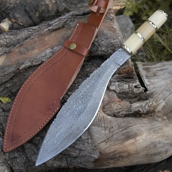 custom-handmade-forged-damascus-steel-survival-hunting-bushcraft-kukri-knife